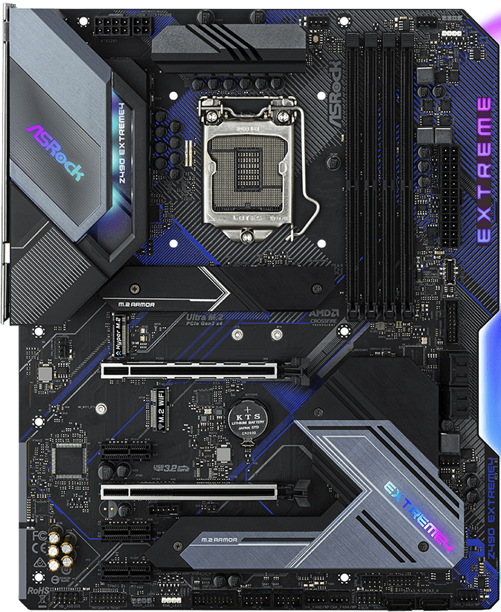 Asrock Z490 Extreme4 - Motherboard Specifications On MotherboardDB